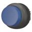 Illuminated pushbutton actuator, RMQ-Titan, Extended, maintained, Blue, Blank, Bezel: black thumbnail 8