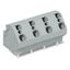 PCB terminal block 4 mm² Pin spacing 10 mm gray thumbnail 5