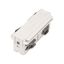 EUTRAC longitudinal coupler, electrical, white RAL 9016 thumbnail 1