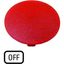Button plate, mushroom red, OFF thumbnail 3