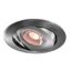 LED Slim Downlight 5W 3000K/4000K/5700K 400Lm 55° CRI 90 Flicker-Free Cutout 70-75mm (Internal Driver Included) Brushed nickel THORGEON thumbnail 2