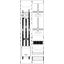 KA4225Z Measurement and metering transformer board, Field width: 2, Rows: 0, 1350 mm x 500 mm x 160 mm, IP2XC thumbnail 4