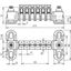 Equipotential bonding bar w/o cover 6x2.5-25mm² (mini type) thumbnail 2