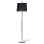 MONTREAL CHROME FLOOR LAMP BLACK LAMPSHADE thumbnail 2