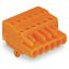 1-conductor female connector CAGE CLAMP® 2.5 mm² orange thumbnail 1