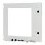 Front door for IZMX40, withdrawable, HxW=550x600mm, IP55, grey thumbnail 4