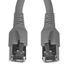 Patchcord RJ45 shielded Cat.6a 10GB, LS0H, grey, 0.5m thumbnail 1