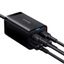Desktop Fast Charger GaN3 Pro 65W 2xUSB + 2xUSB-C QC4+ PD3.0 with USB-C 1.5m Cable, Black thumbnail 4