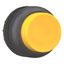 Pushbutton, RMQ-Titan, Extended, maintained, yellow, Blank, Bezel: black thumbnail 7