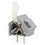 Stackable PCB terminal block finger-operated levers 2.5 mm² gray thumbnail 2