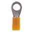 Insulated ring connector terminal M5 yellow, 4-6mmý thumbnail 1