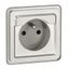Socket outlet Soliroc - French - 2P + E - automatic terminals no cover - IP 20 thumbnail 1