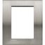LL - COVER PLATE 3+3P BRUSHED STEEL thumbnail 2