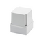 BOX FOR JUNCTIONS AND FOR ELECTRIC AND ELECTRONIC EQUIPMENT - WITH BLANK DEEP LID - IP56 - INTERNAL DIMENSIONS 100X100X120 - WITH SMOOTH WALLS thumbnail 1