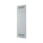 Front plate (section high), ventilated, W=600mm, IP31, grey thumbnail 2