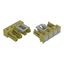 Socket for PCBs angled 4-pole light green thumbnail 2