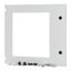 Front door for IZMX40, withdrawable, HxW=550x800mm, IP55, grey thumbnail 2