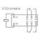 PCB-Relay 2 C/O, 115VAC, 8A, 5mm-Pinning, gold plated thumbnail 2