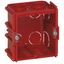 Flush mounting box Batibox - square 1 gang depth 50 mm - masonry thumbnail 1