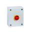 Main switch, T3, 32 A, surface mounting, 4 contact unit(s), 8-pole, Emergency switching off function, With red rotary handle and yellow locking ring, thumbnail 3