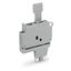 Fuse plug with pull-tab for 5 x 20 mm miniature metric fuse gray thumbnail 1
