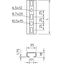 CMS3518P0800FS Profile rail perforated, slot 17mm 800x35x18 thumbnail 2