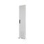 Cable area door, ventilated, IP42, MCC, right, HxW=2000x425mm, grey thumbnail 3