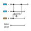 4-conductor sensor supply terminal block LED (green) 2.5 mm² orange thumbnail 4