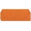 End and intermediate plate 2.5 mm thick orange thumbnail 2