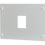 Front plate NZM3 symmetrical, horizontal HxW=400x800mm thumbnail 3