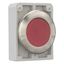 Illuminated pushbutton actuator, RMQ-Titan, flat, momentary, red, blank, Front ring stainless steel thumbnail 11