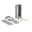 Universal mini column 1 compartment 0.3m aluminium thumbnail 2