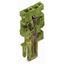 End module for 1-conductor female connector CAGE CLAMP® 4 mm² green-ye thumbnail 1