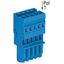 1-conductor female connector CAGE CLAMP® 4 mm² blue thumbnail 1
