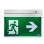 Emergency exit sign, Exiway Smartexit Activa, self-diagnostics, maintained, 24 m, 3 h thumbnail 1