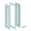 CZ3A ComfortLine Accessory cabinet connection, 232 mm x 25 mm x 115 mm thumbnail 8