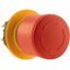 Emergency stop/emergency switching off pushbutton, RMQ-Titan, Mushroom-shaped, 30 mm, Non-illuminated, Turn-to-release function, Red, yellow thumbnail 6