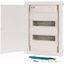 Hollow wall compact distribution board, 2-rows, flush sheet steel door thumbnail 9