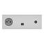 Art d'Arnould universe Epure 2P+E power socket, RJ45 socket and television socket - satin steel thumbnail 2