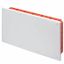JUNCTION AND CONNECTION BOX - FOR BRICK WALLS - WITH DIN RAIL - DIMENSIONS 516X294X90 - WHITE LID RAL9016 thumbnail 2