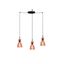 RETRO COPPER PENDANT LAMP 1xE14 20W 3L thumbnail 2