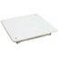 Cover lid, 100x100 mm, white thumbnail 2