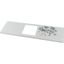 Front cover, +mounting kit, for NZM3, horizontal, 3p, HxW=200x600mm, grey thumbnail 5