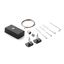 EGO KIT SINGLE STEEL CABLE 2 MT + CEILING CUP BK thumbnail 2
