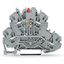 Component terminal block double-deck LED (red) gray thumbnail 2