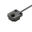 Photo micro sensor, Push-button, PNP output, 1 m robot cable thumbnail 1
