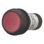 Illuminated pushbutton actuator, Flat, momentary, 1 NC, Screw connection, LED Red, red, Blank, 230 V AC, Bezel: black thumbnail 5