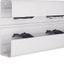 Wall trunking base C-profile BRN 70x210mm of PVC in pure white thumbnail 2