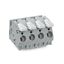 PCB terminal block lever 6 mm² gray thumbnail 1