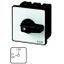 On-Off switch, P3, 63 A, flush mounting, 3 pole + N, with black thumb grip and front plate thumbnail 1